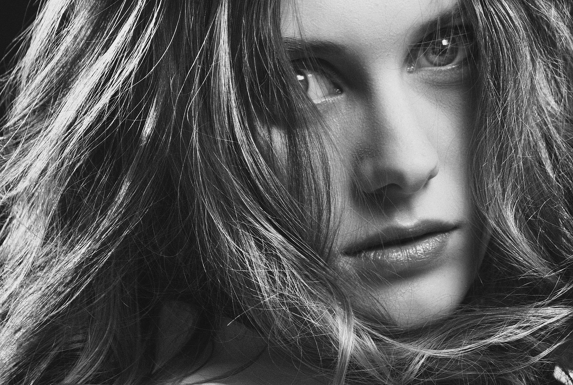 Editorial fashion portrait